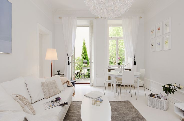 apartamento minimalista branco