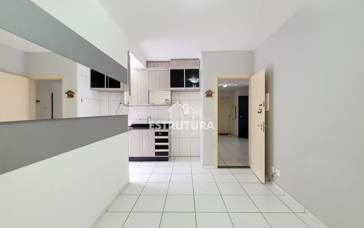 apartamento cinza claro minimalista