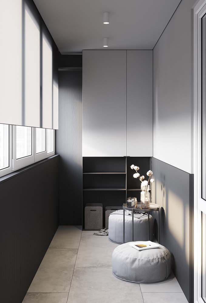 sala cinza claro