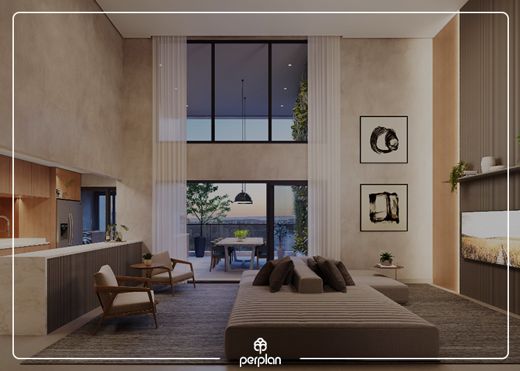 apartamento com mezanino