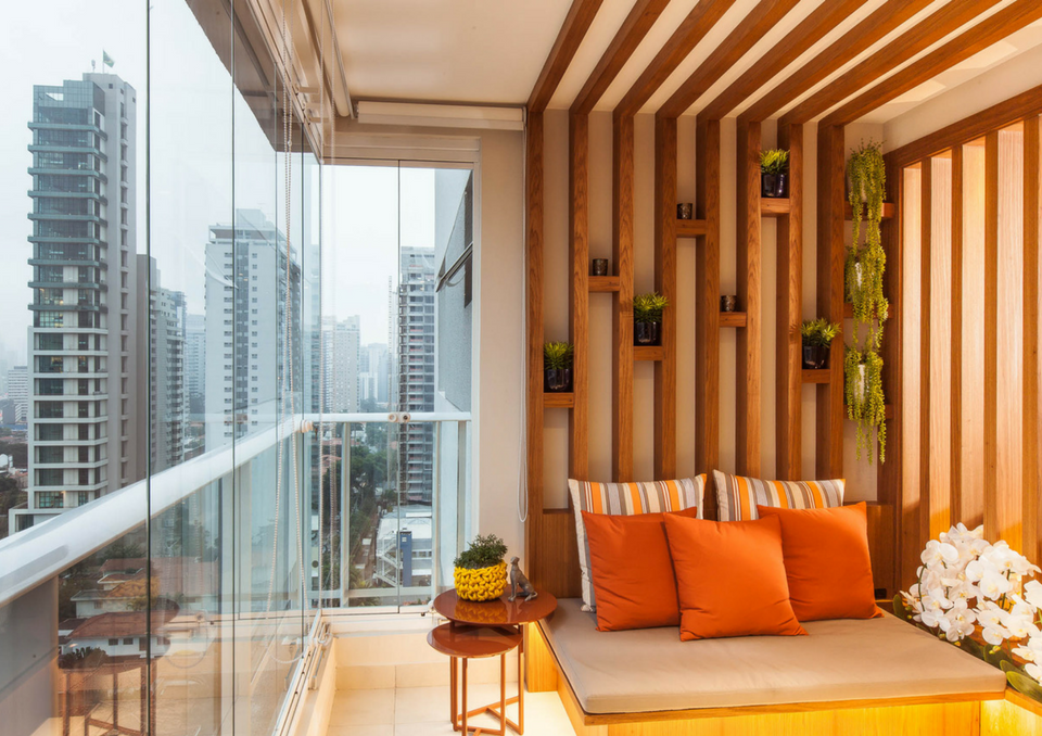 apartamento 36m² varanda integrada