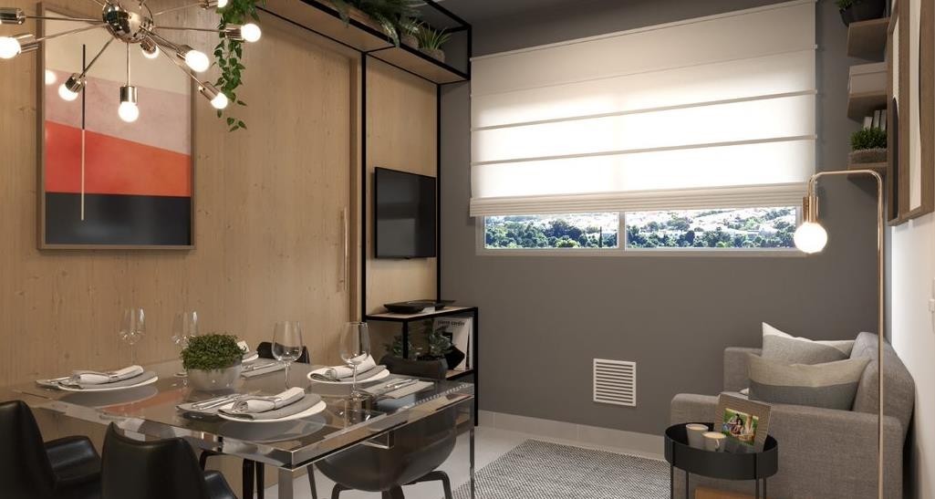 apartamento 36m² decorado ideias