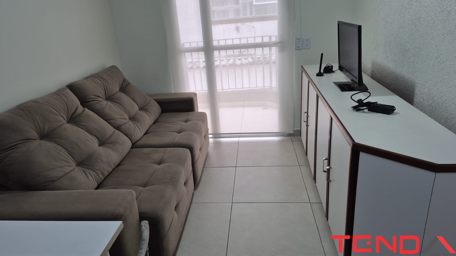 decoração apartamento 33m² tenda