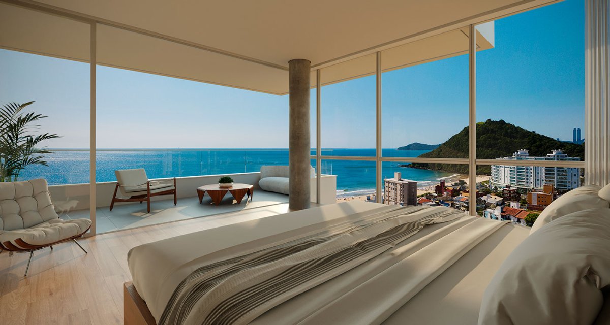 cores para apartamento de praia