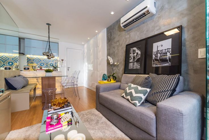 como decorar apartamento 50m2 gastando pouco