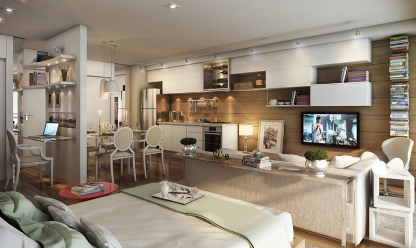custo decoração apartamento 50m2