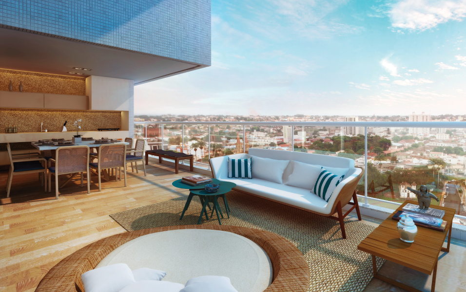 Apartamento moderno decorado