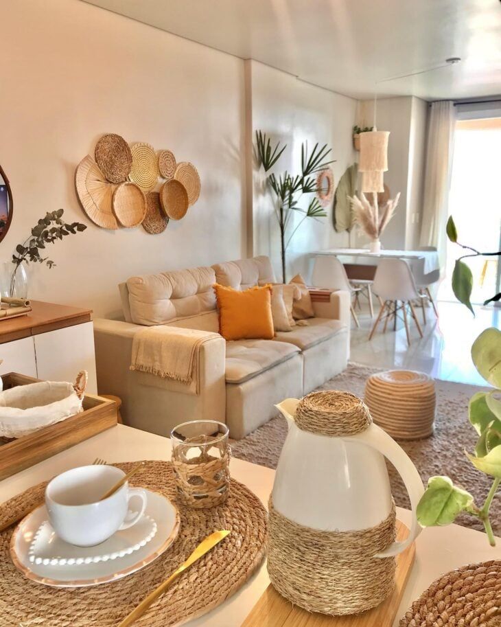 móveis boho chic