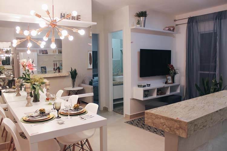 apartamento decorado minha casa minha vida