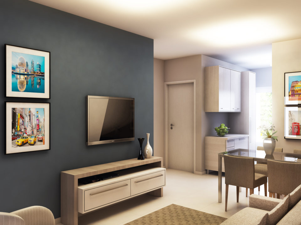 apartamento minha casa minha vida 36m2 decorado