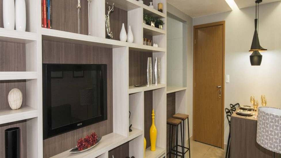 apartamento minha casa minha vida 45m2 decorado