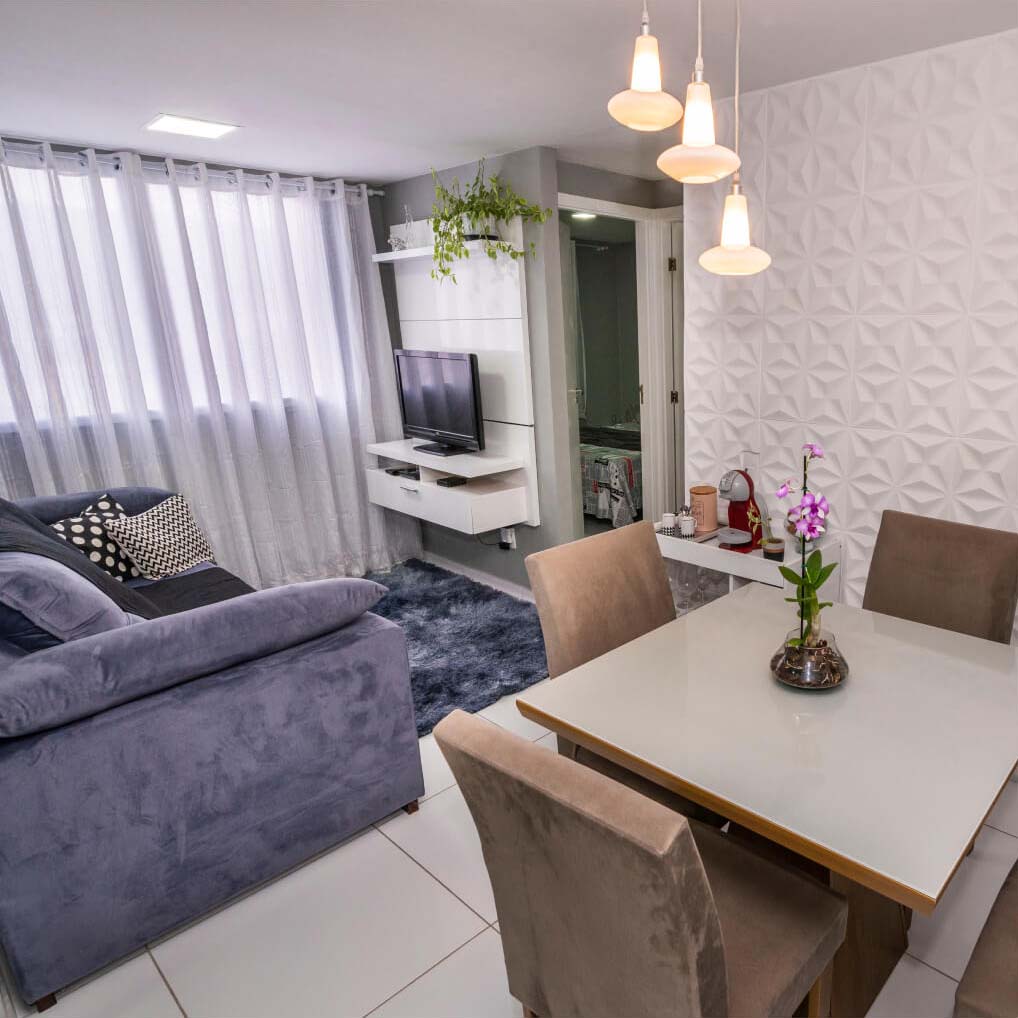 como decorar apartamento pequeno tenda
