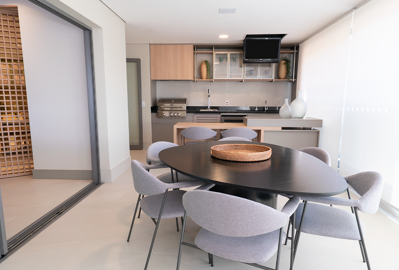 apartamento com varanda gourmet