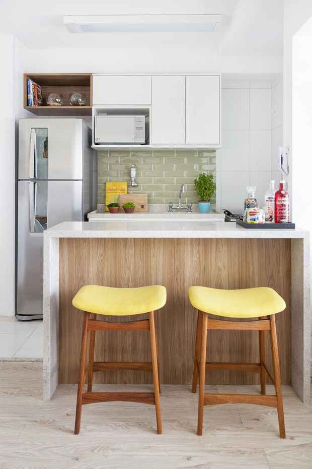 bancada apartamento integrada
