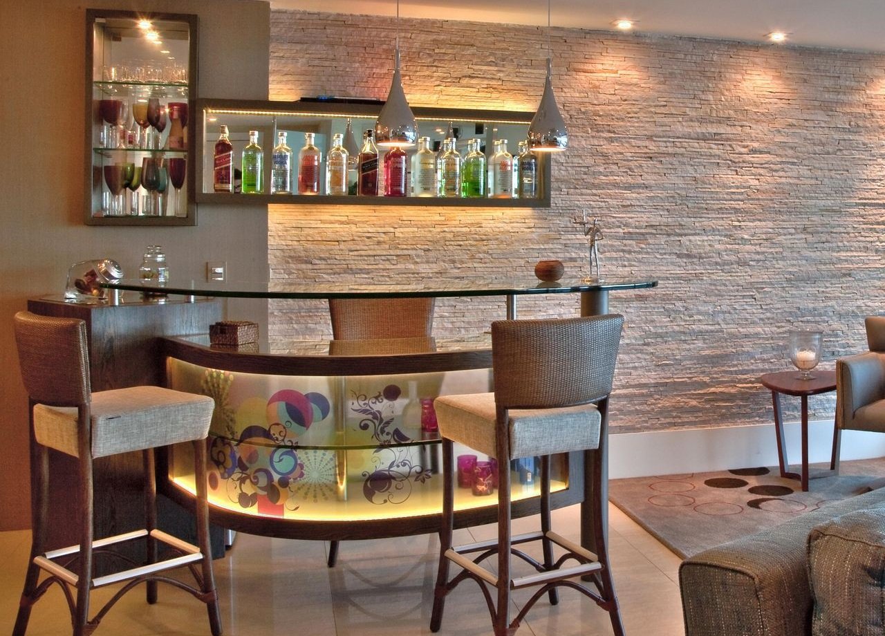 decoração bar apartamento