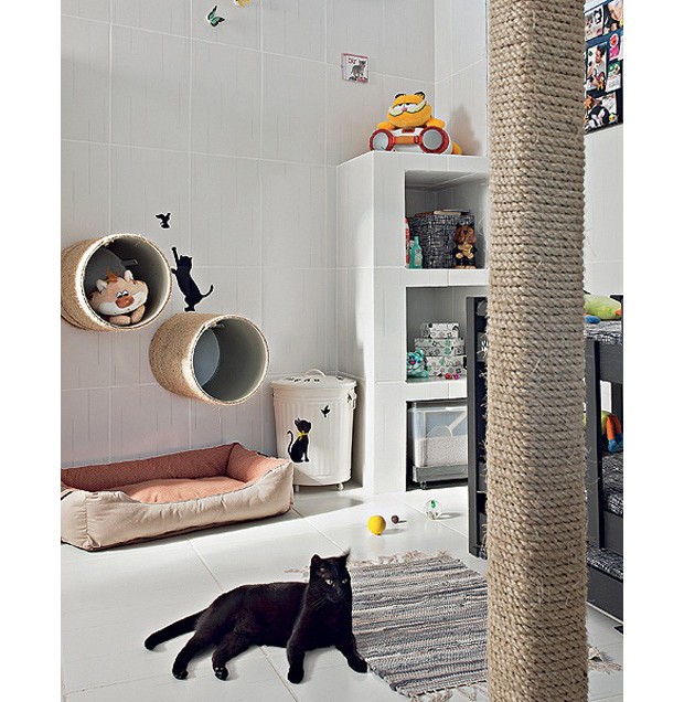 cantinho do gato DIY