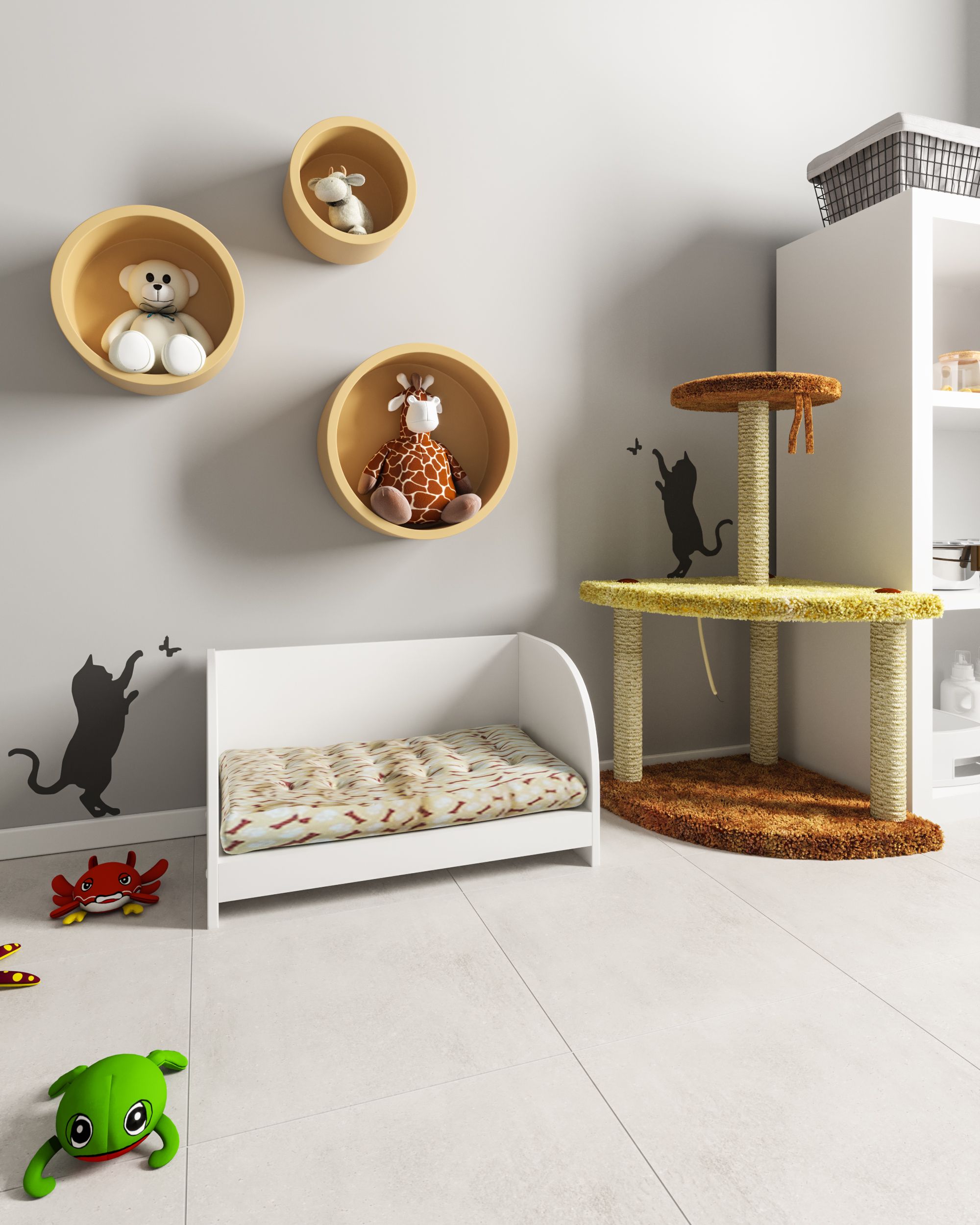 enriquecimento ambiental para gatos em apartamento