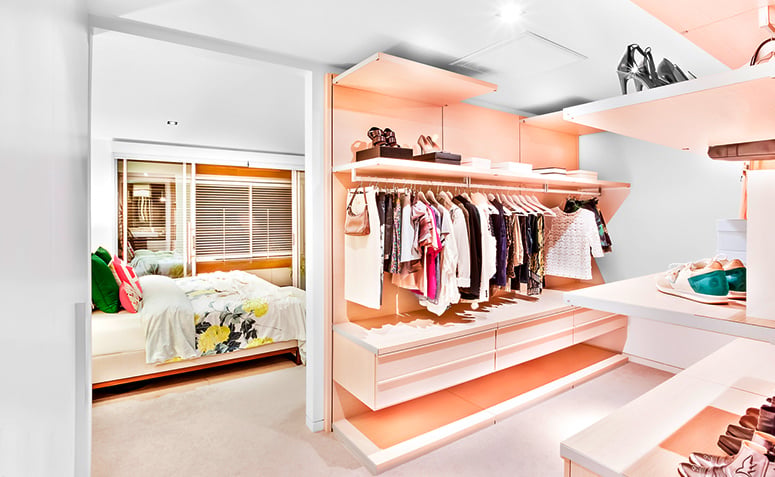 ideias de closet para apartamento