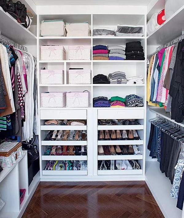 ideias de closet para apartamento