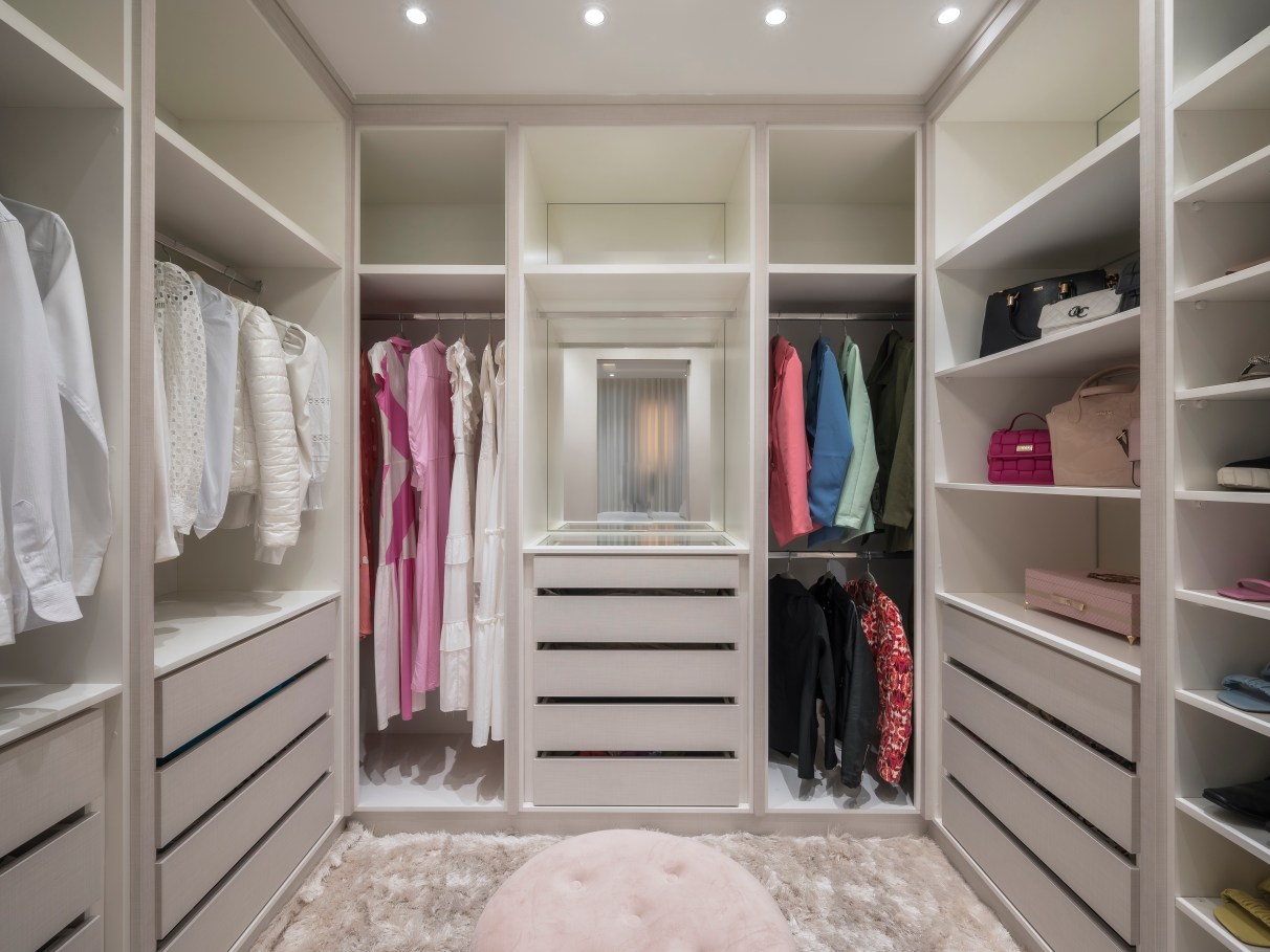 closet em L apartamento