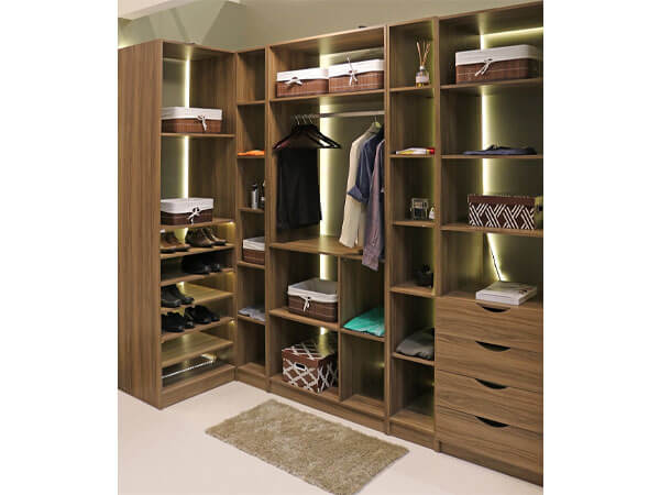 ideias de closet para quarto pequeno