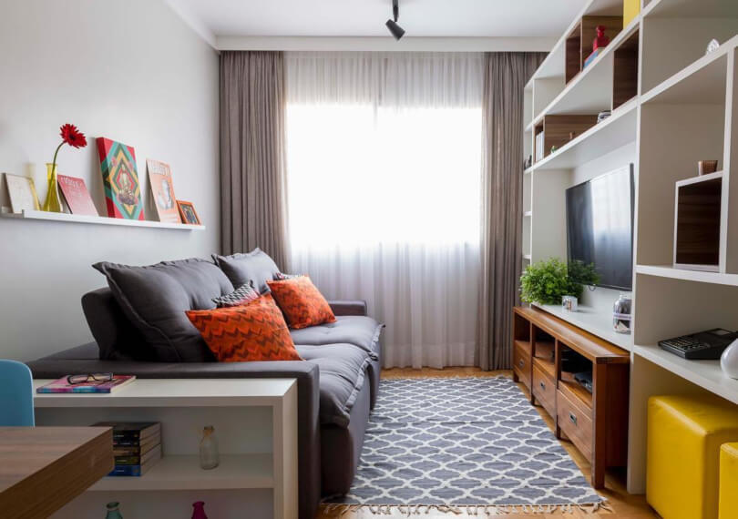 cores que ampliam ambientes