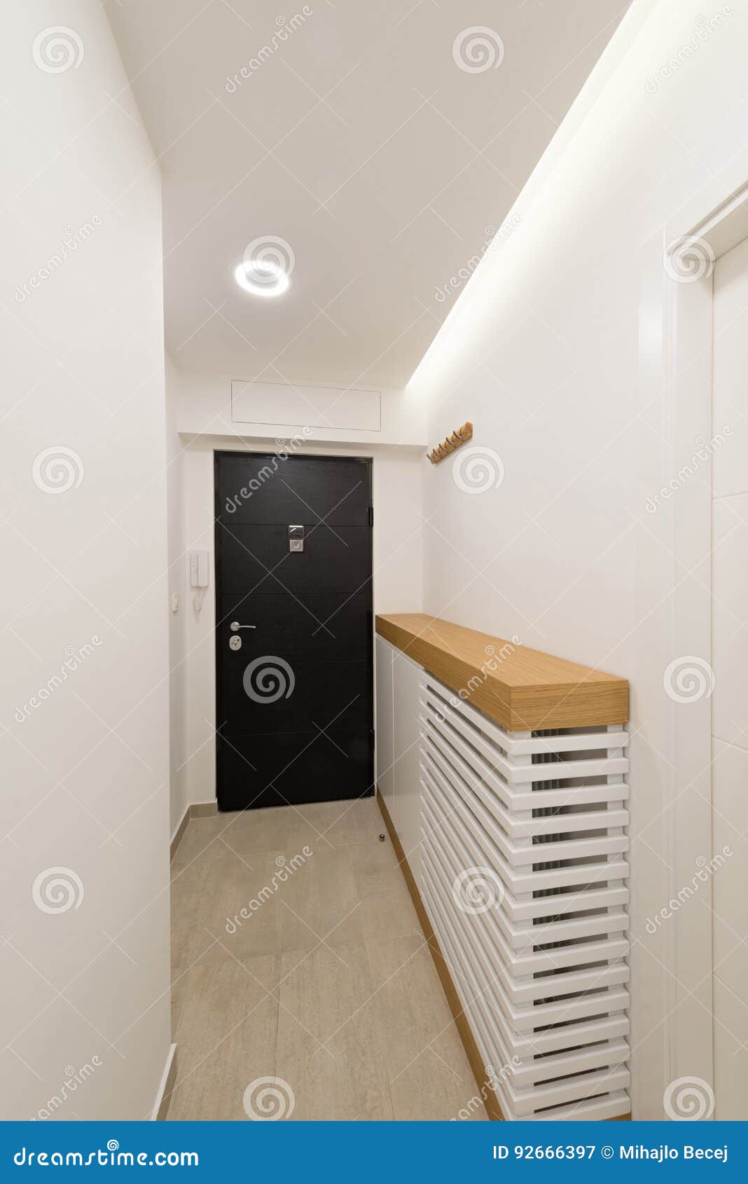 como decorar corredor estreito