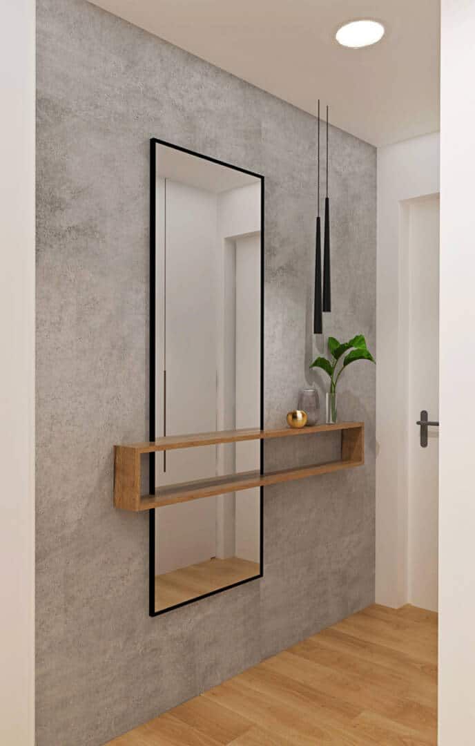 ideias para corredor estreito decorado