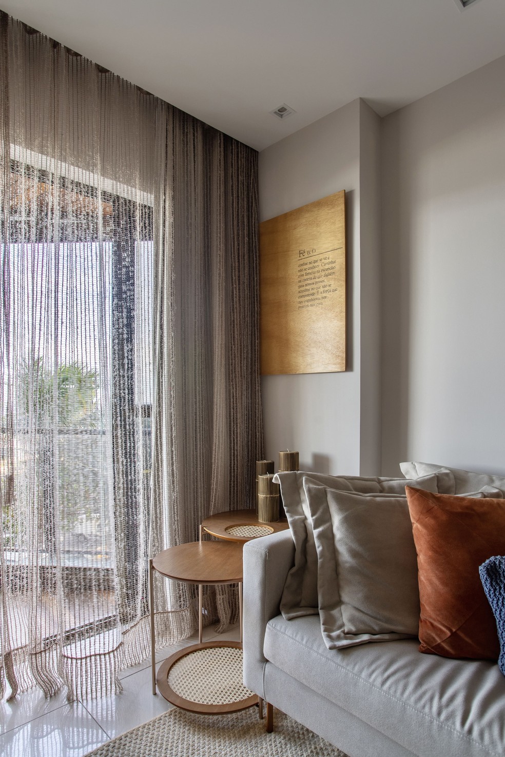 cortinas de linho para sala