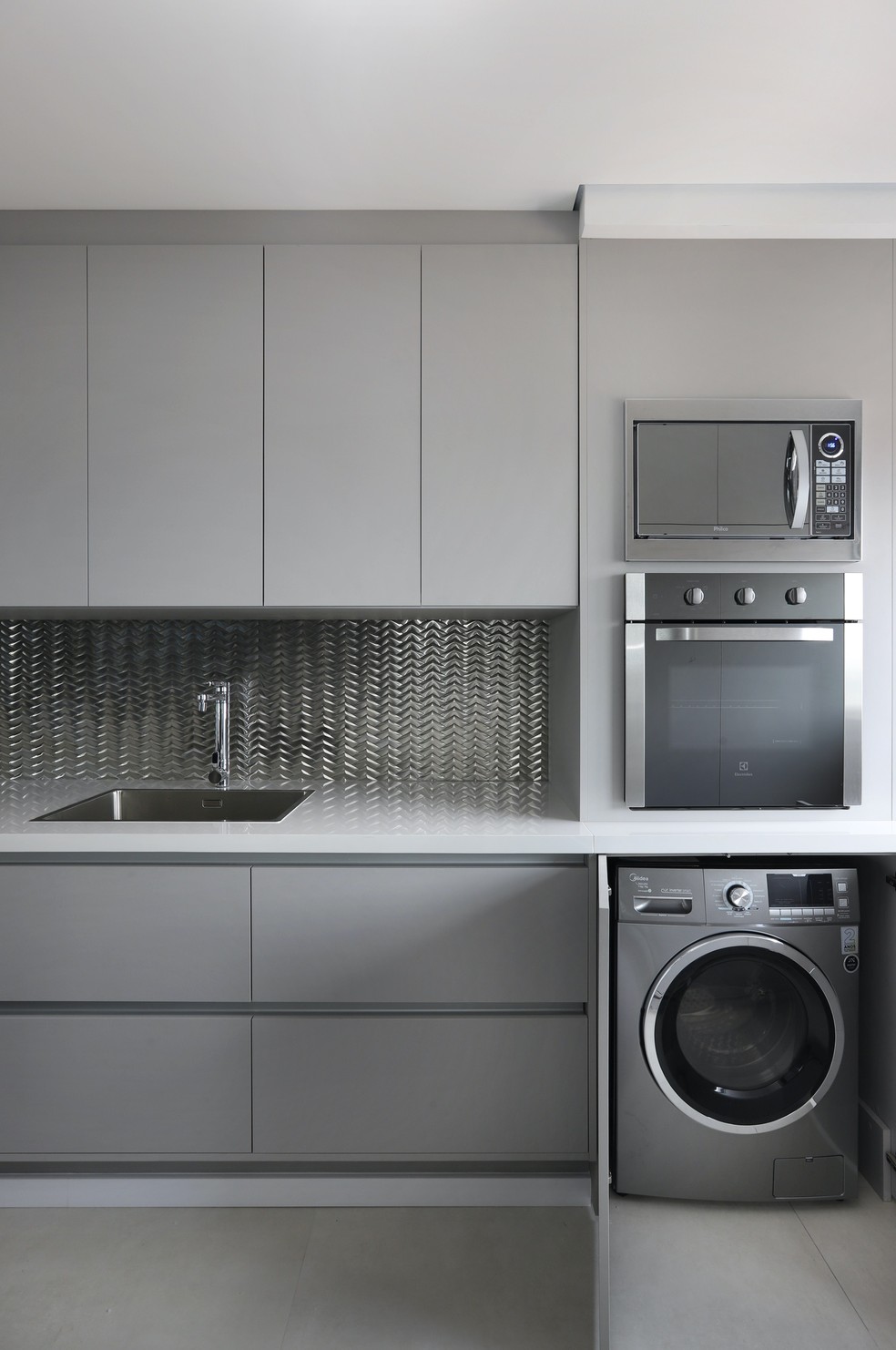 como organizar cozinha e lavanderia juntas