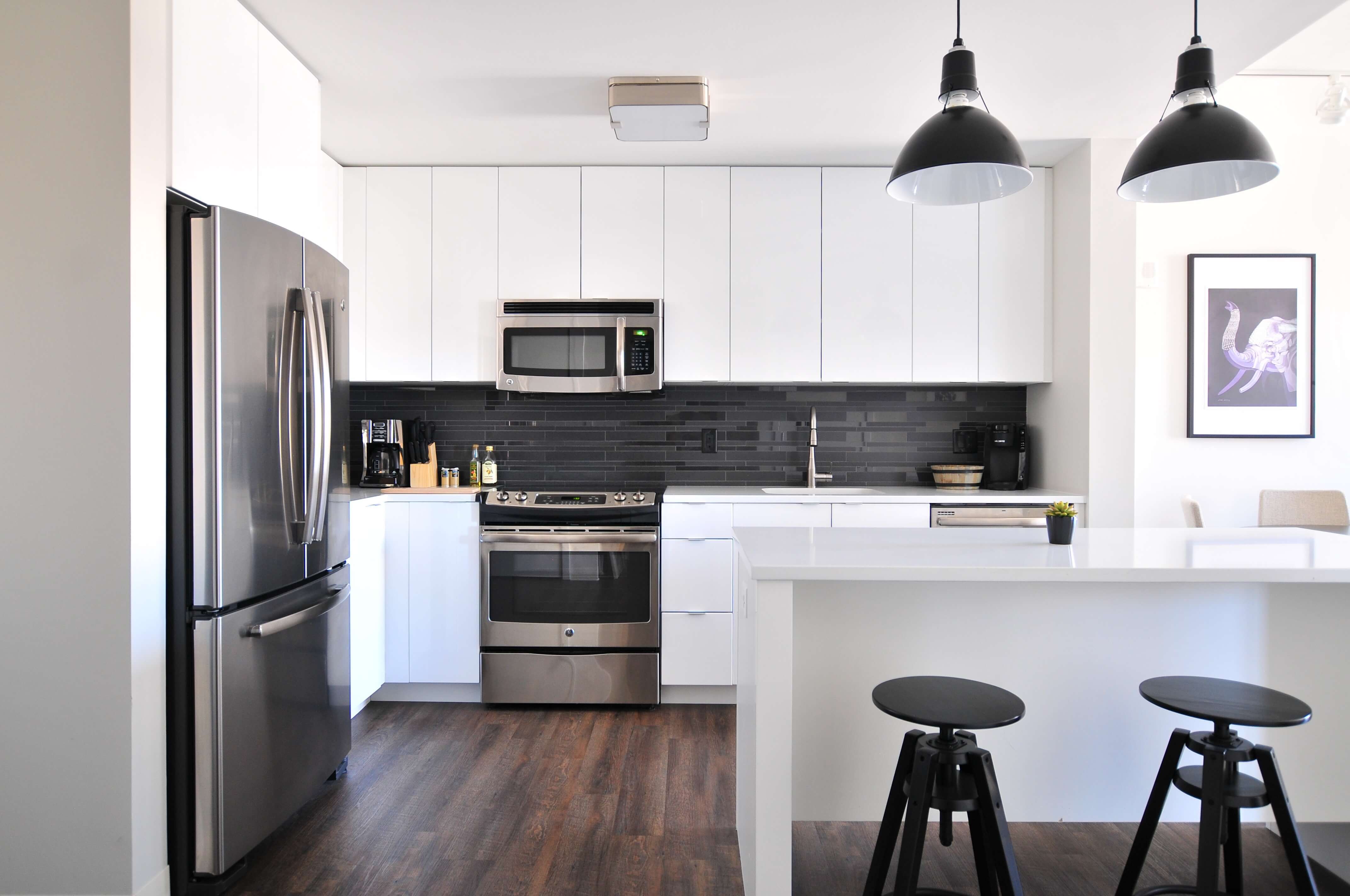 layout cozinha apartamento pequeno