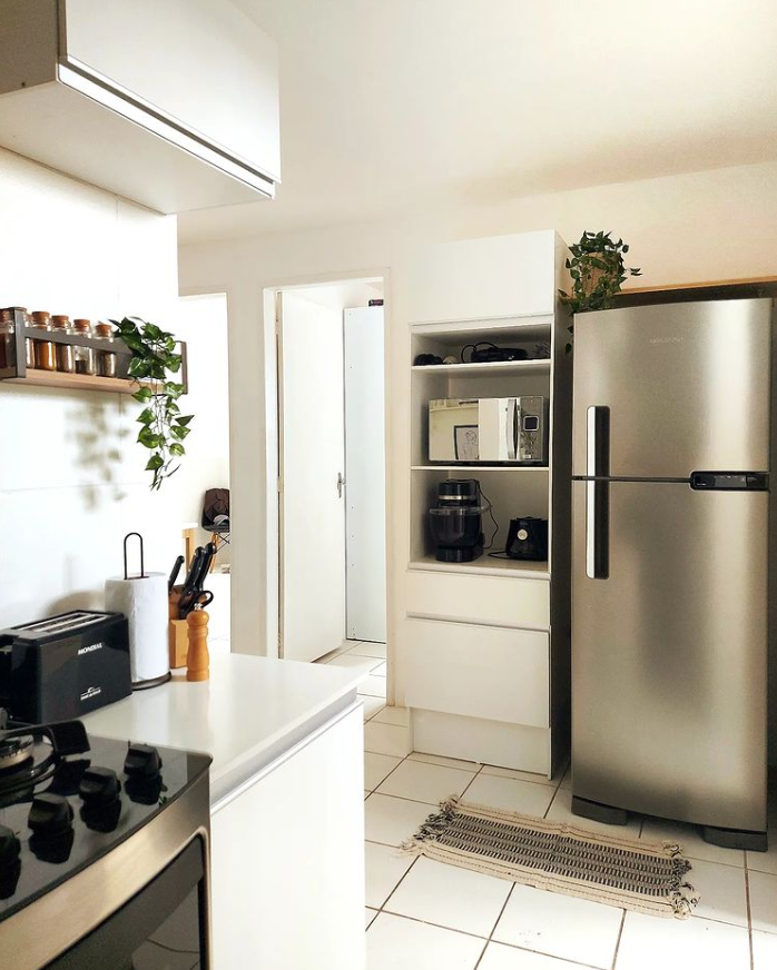 cozinha compacta decorada