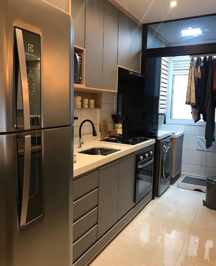 ideias cozinha apartamento