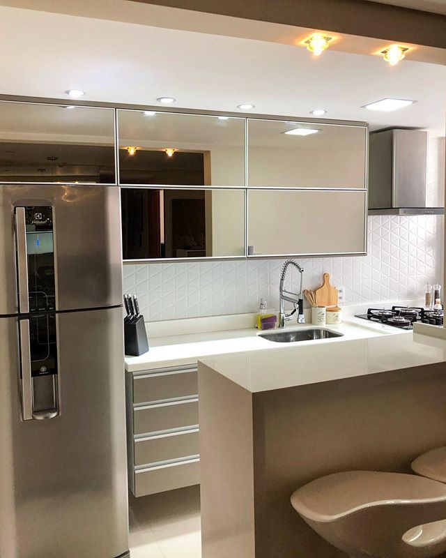bancada de porcelanato cozinha