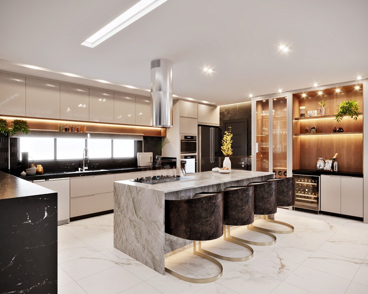 cozinha planejada para apartamento