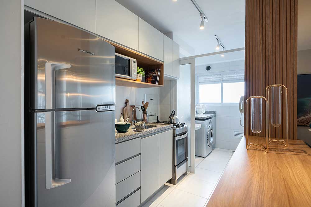 decoração cozinha pequena apartamento