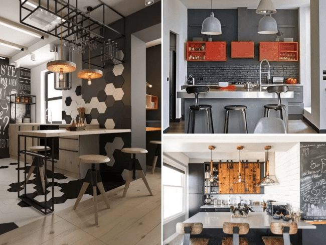 armários cozinha industrial apartamento