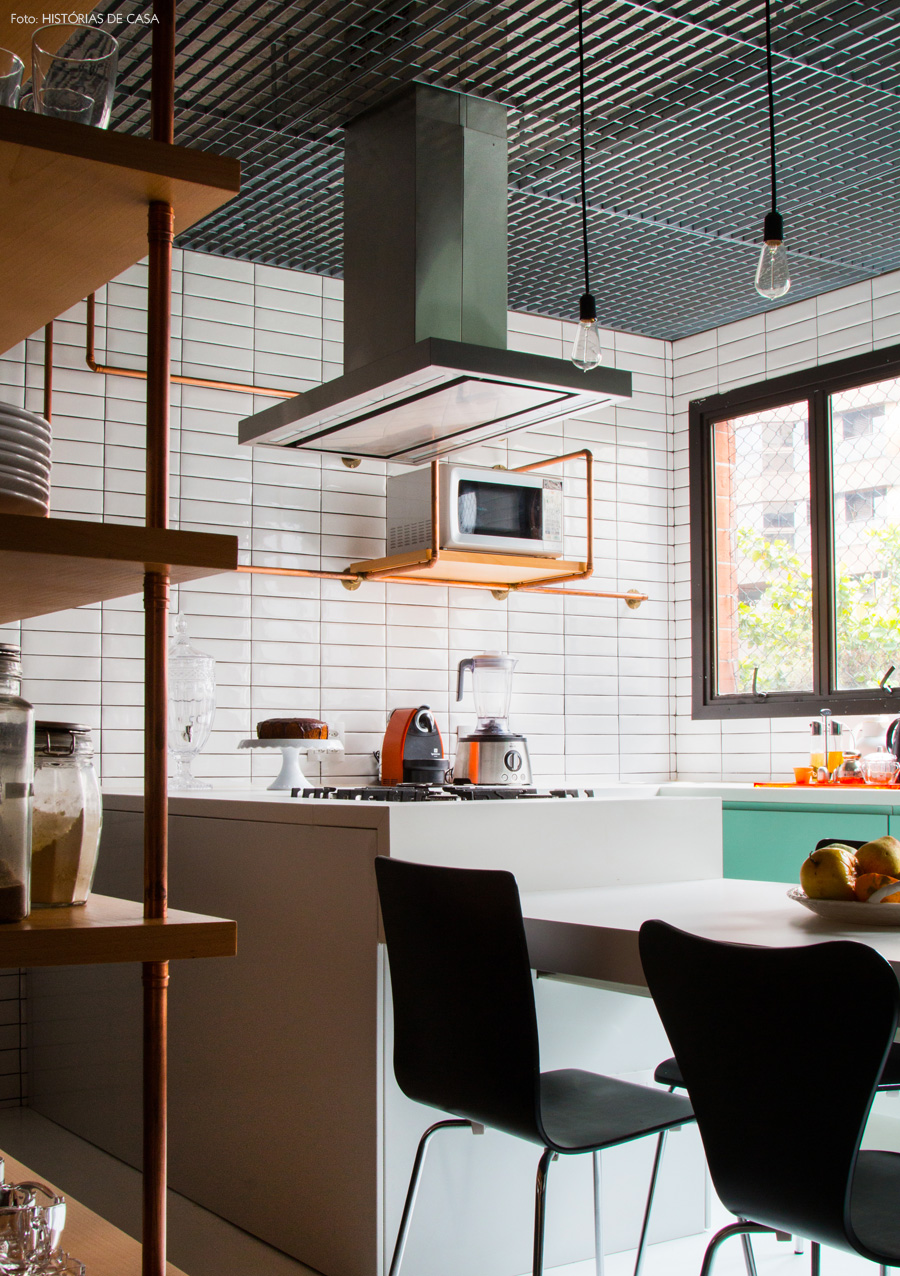 cozinha industrial apartamento pequeno