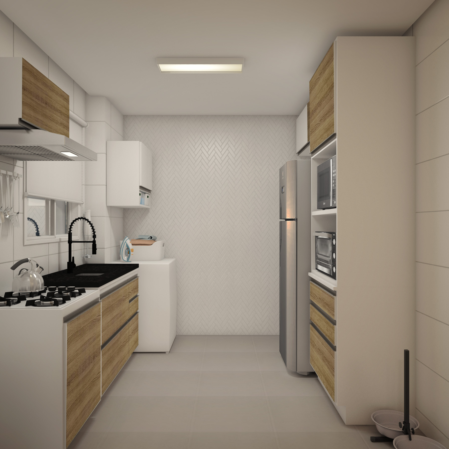 cozinha compacta planejada