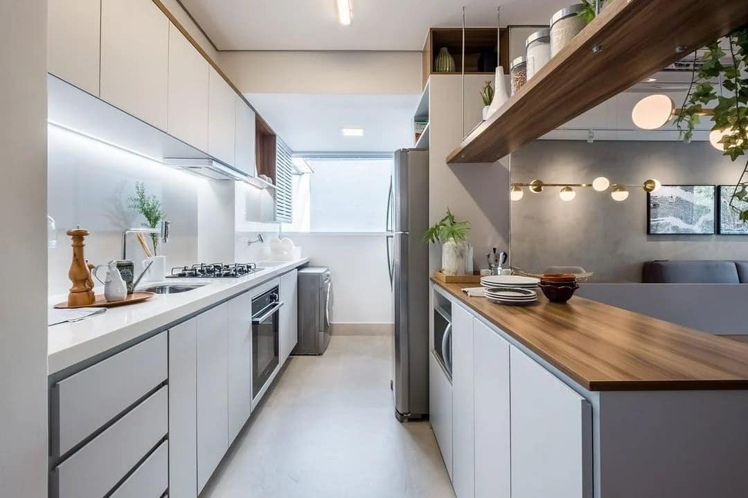 cozinha modulada apartamento pequeno valor