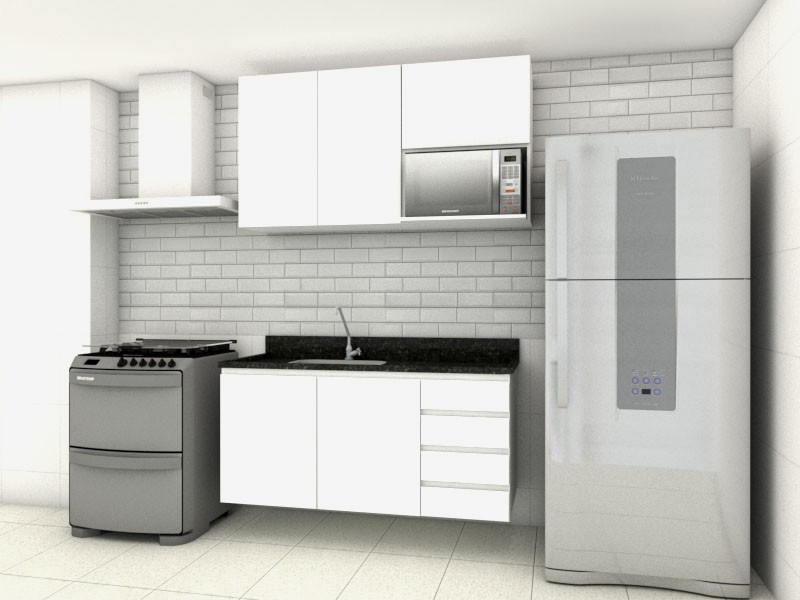 orçamento cozinha planejada pequena