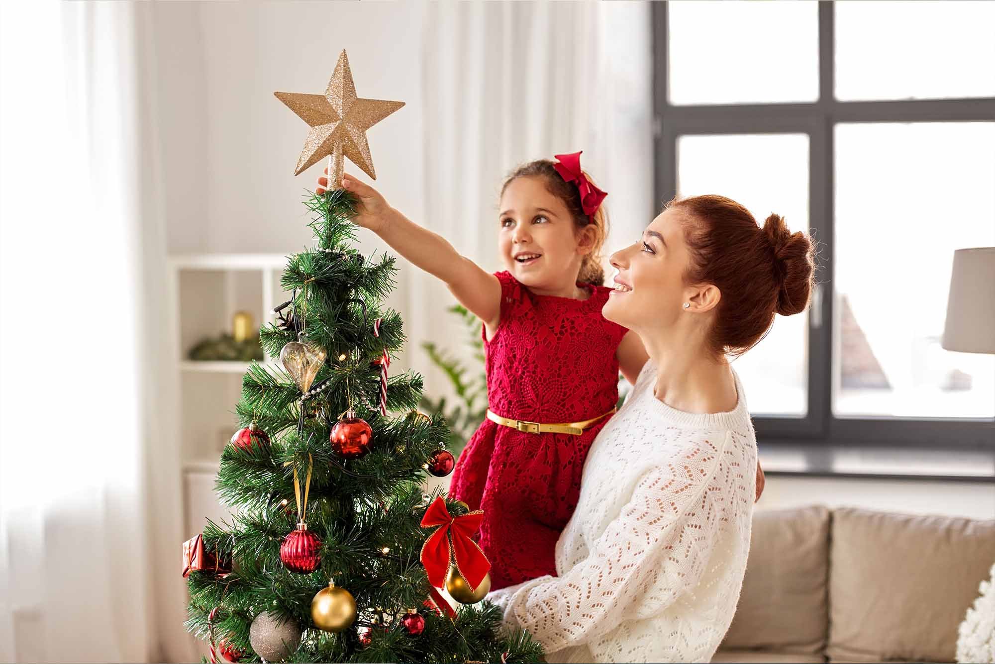 como decorar sala pequena no natal