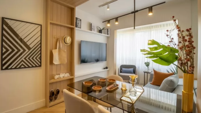 cores para sala pequena apartamento