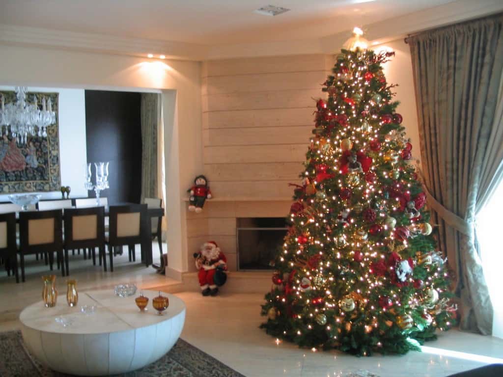 decoração de natal apartamento pequeno