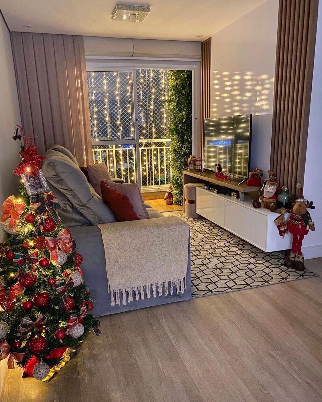natal em apartamento pequeno