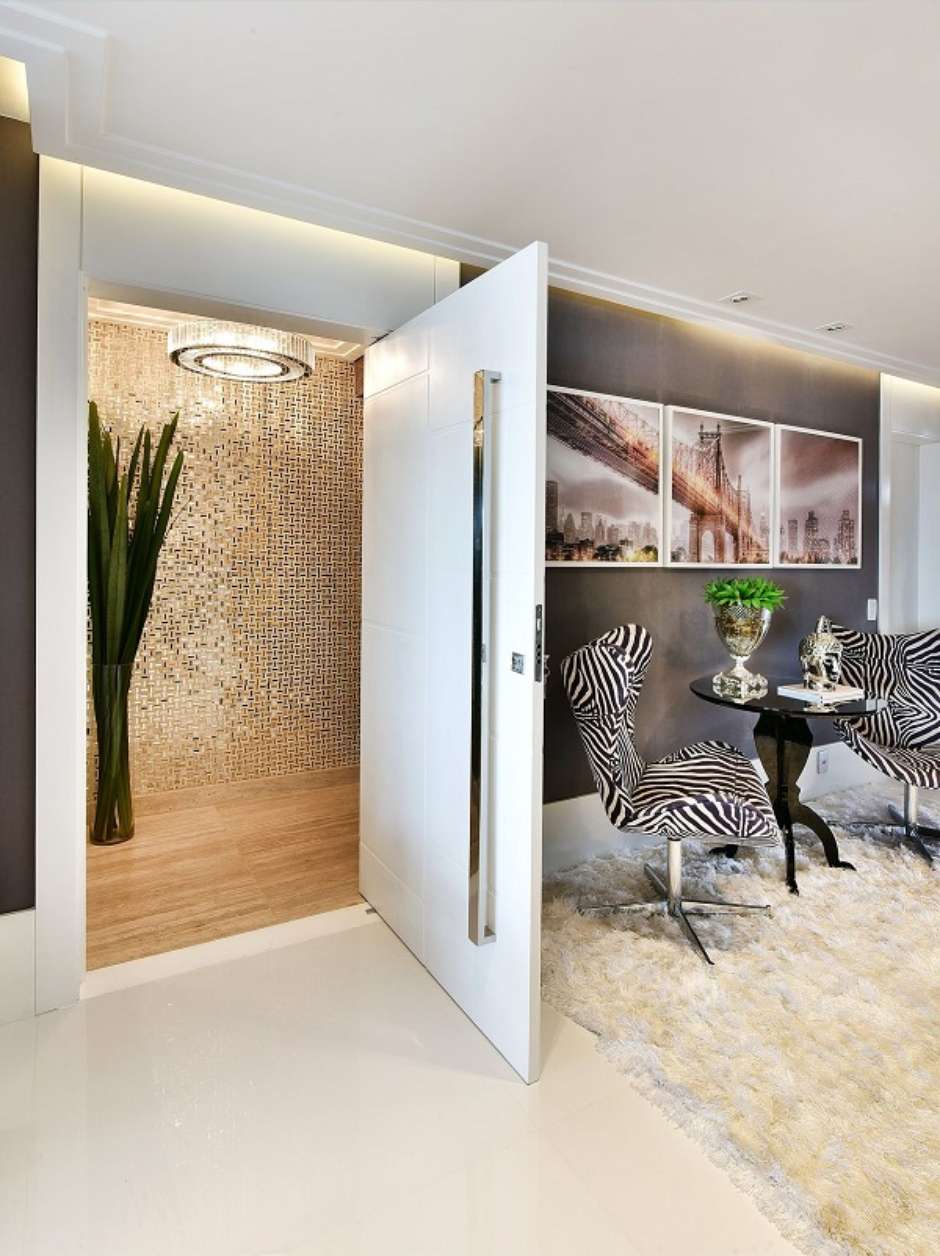 ideias para entrada de apartamento alugado