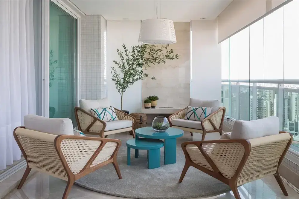 sacada gourmet apartamento