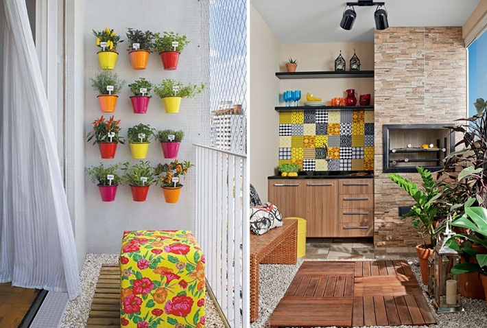 varanda de apartamento pequena