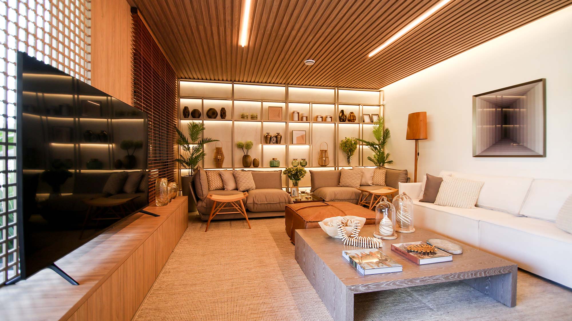móveis sala apartamento moderno