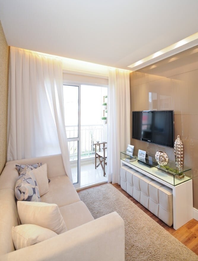 ideias para decorar sala de apartamento